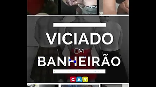 Mamei gays machos e putões no banheiro do metro LUZ - ANAL E MUITO LEITE NO RED
